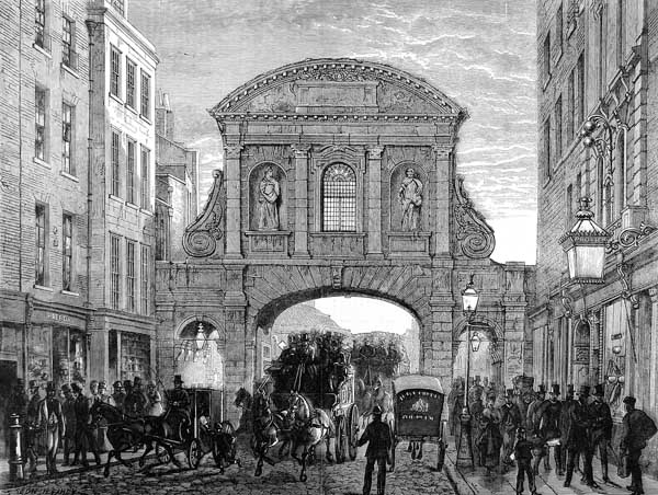 Temple Bar Victorian London