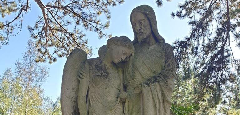 Romantic Statues Brookwood Cemetery