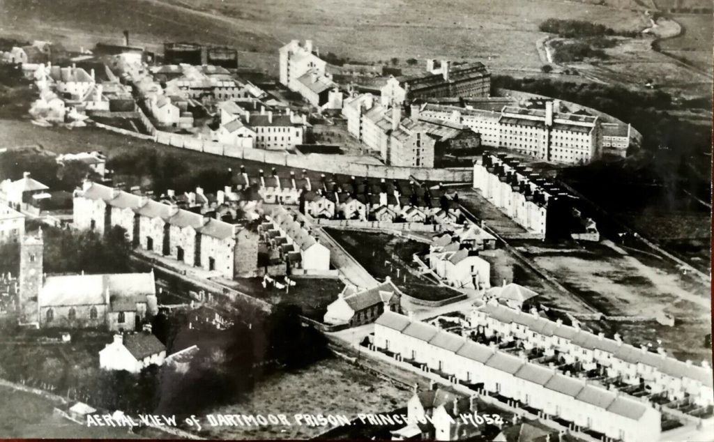 Dartmoor prison in Princetown