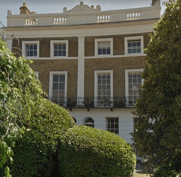 One of Sandham Warren's residences