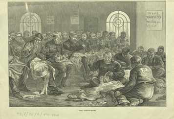 Sketches in the Clerkenwell House of Correction, showing prisoners at work  