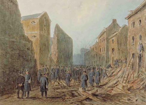 Clerkenwell after the explosion